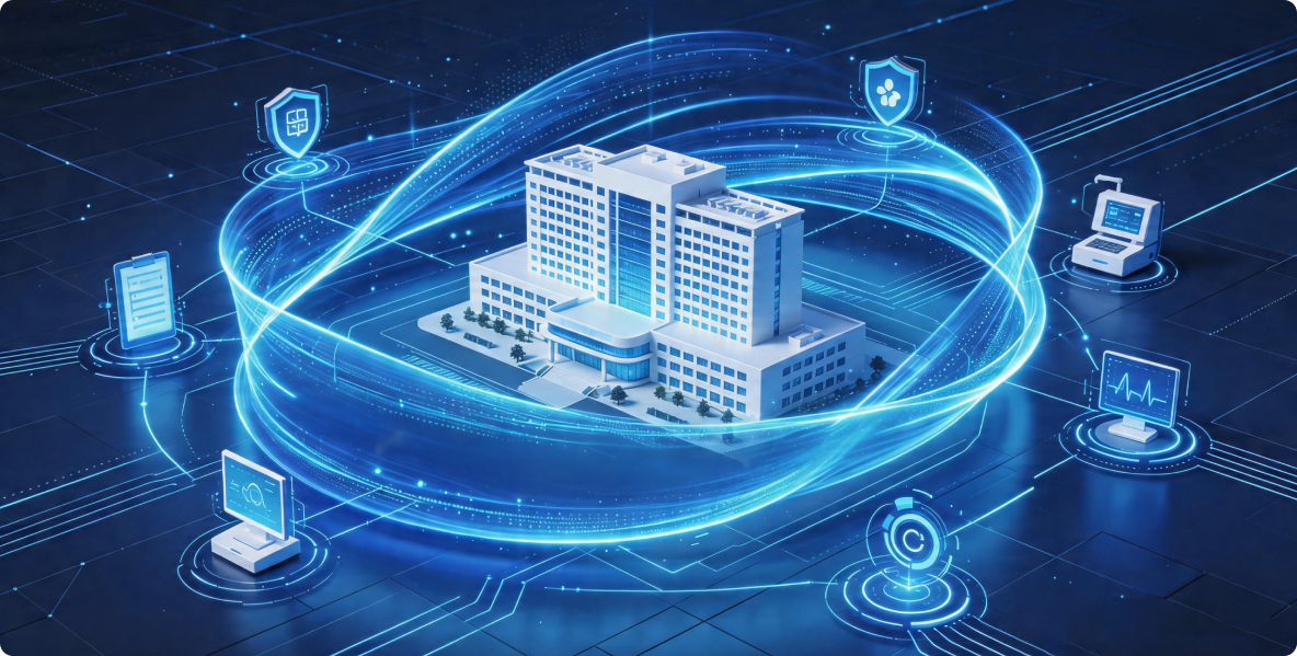 院内一体化建设现场